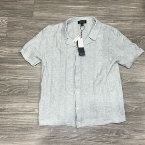 Truth quilted button down shirt. L. NWT